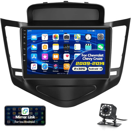 Android 13 9" Touchscreen for Chevrolet Cruze 2009-2014 Car Stereo Auto Supply Master