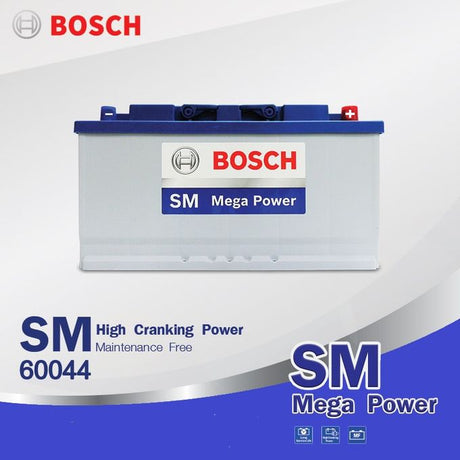Bosch SM Mega Power Car Battery 100AH - 60044 Auto Supply Master