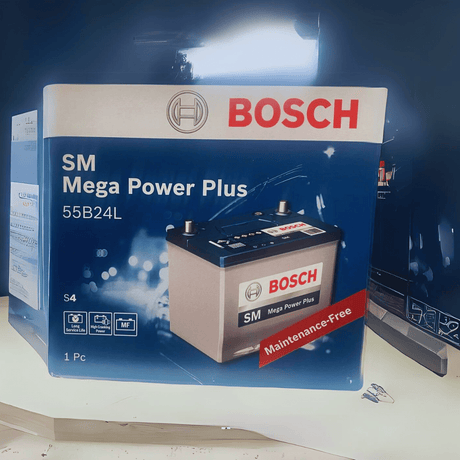 Bosch SM Mega Power Car Battery 45AH - 55B24L Auto Supply Master
