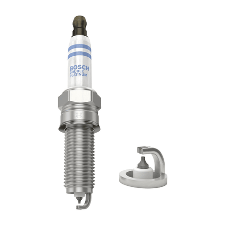 Bosch Single Double-Platinum Spark Plug - 8132 YR6NPP332 0242140512 Auto Supply Master