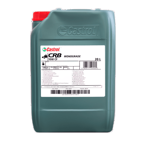 Castrol CRB Monograde Diesel Engine Oil 5L - 10W CF Auto Supply Master