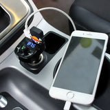 Dual USB Car Charger with Bluetooth Connectivity and FM Transmitter Auto Supply Master