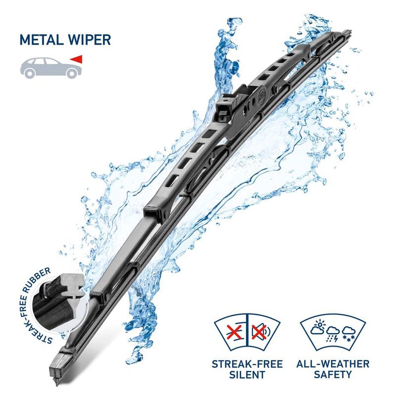 Hella Single Conventional Wiper Blade 475mm / 19″ WPR19 - 9XW 190 253-191 Auto Supply Master