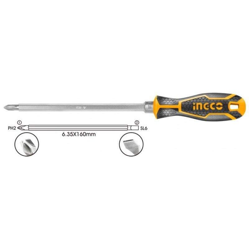 Ingco 2-in-1 Screwdriver Set - AKISD0201 Auto Supply Master