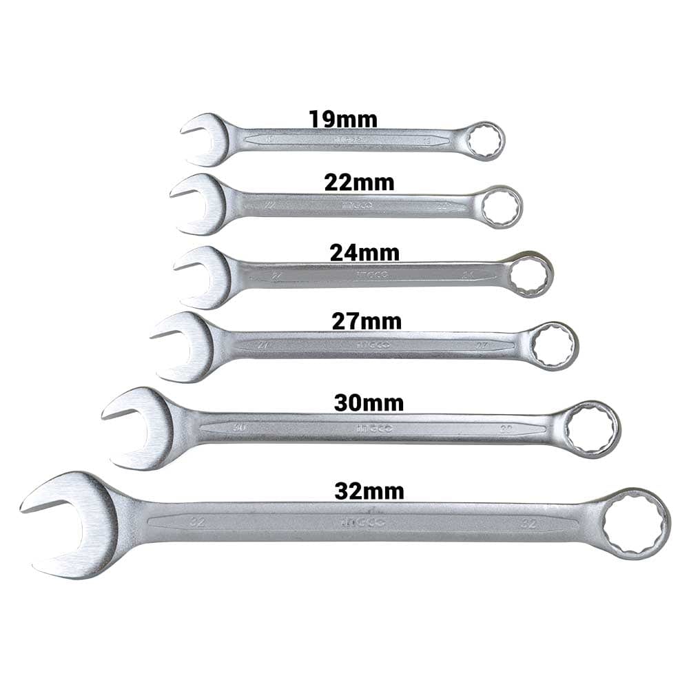 Ingco 6 Pieces Rachet Spanner Set - HKSPAR1061 Auto Supply Master