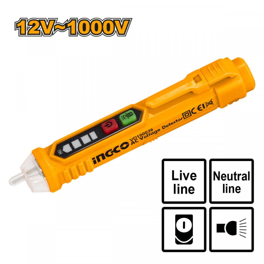 Ingco AC Voltage Detector - VD100026 Auto Supply Master