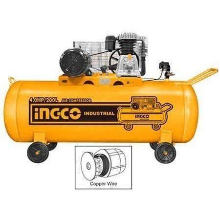 Ingco Air Compressor 4HP 200L - AC402001 Auto Supply Master