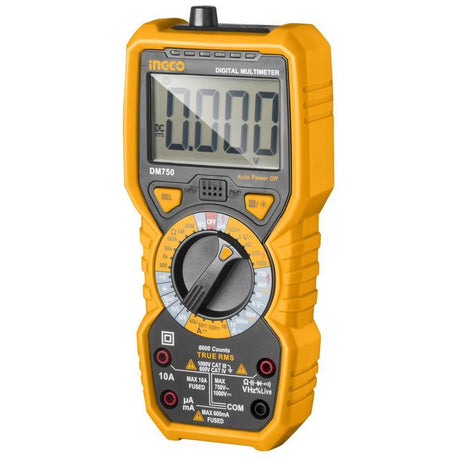 Ingco Digital Electric Multimeter 1000 Volts - DM7502 Auto Supply Master