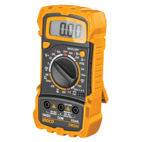 Ingco Digital Electric Multimeter 600 Volts - DM200 Auto Supply Master