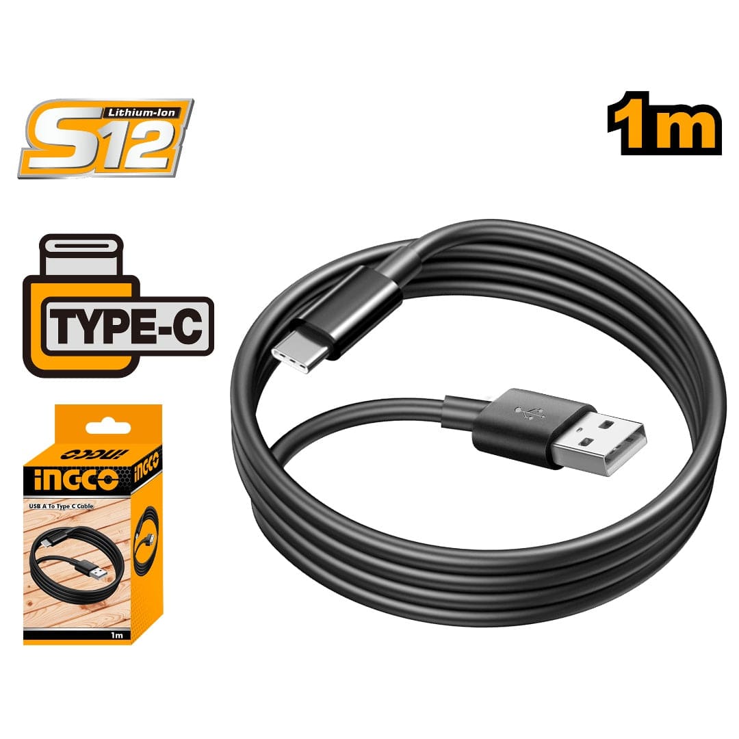 Ingco USB type-A to type-C Cable - IUCC01 Auto Supply Master