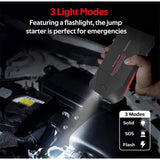 Promate 800A/12V Car Jump Starter with 10000mAh Power Bank - SparkTank-10 Auto Supply Master