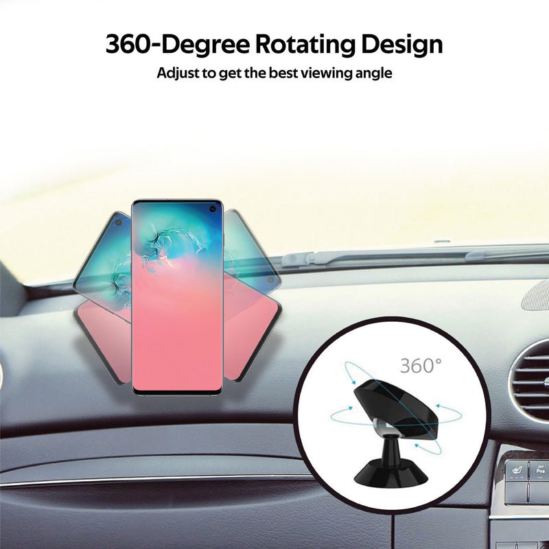 Promate Multi-Angle 360 Degree Metallic Magnetic Car Phone Mount - Magnetto-2 Auto Supply Master