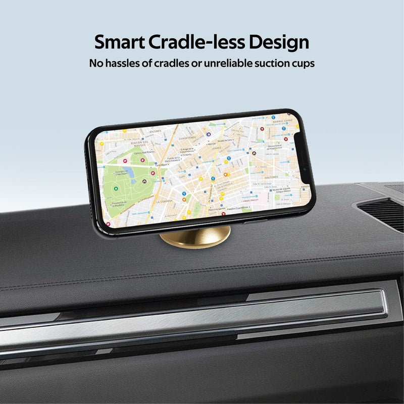 Promate Multi-Angle 360 Degree Metallic Magnetic Car Phone Mount - Magnetto-2 Auto Supply Master