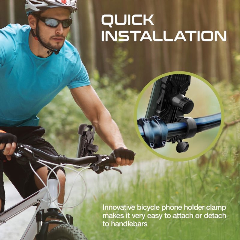 Promate Quick-Clamp Bike Mount for Smartphones - BikeMount Auto Supply Master