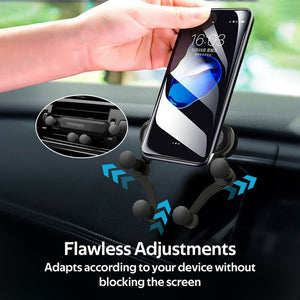 Promate Universal Anti-Slip AC Vent Grip Phone Mount - Clutch Auto Supply Master