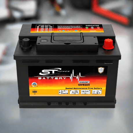 S&T Power Car Battery 12V 62AH DIN - DIN62MF Auto Supply Master