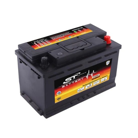 S&T Power Car Battery 12V 66AH DIN - DIN66MF Auto Supply Master