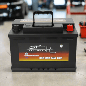 S&T Power Car Battery 12V 75AH DIN - DIN75MF Auto Supply Master