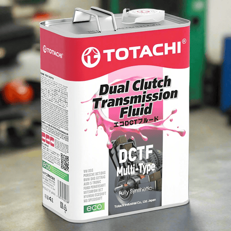 Totachi DCTF Multi-Type Dual Clutch Transmission Fluid 4L Auto Supply Master