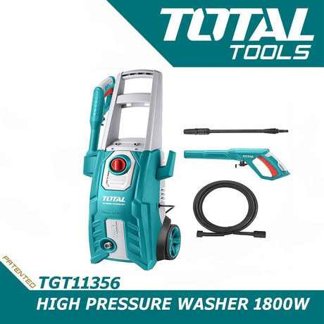 Total High Pressure Washer 1800W 150Bar - TGT11356 Auto Supply Master