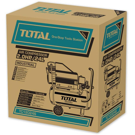 Total Oil Air Compressor 24 Liter - TC120246 Auto Supply Master