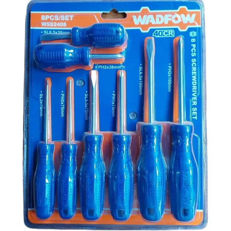 Wadfow 8 Pieces Screwdriver Set - WSS2408 Auto Supply Master