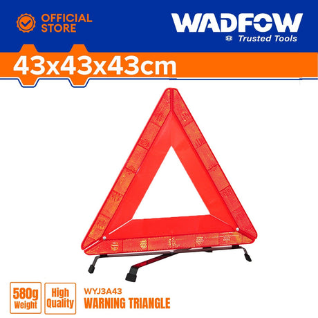 Wadfow Vehicle Safety Warning Triangle - WYJ3A43 Auto Supply Master