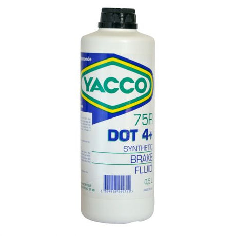 Yacco Brake & Suspension Fluid DOT 4+ 500ml - 75 R Auto Supply Master