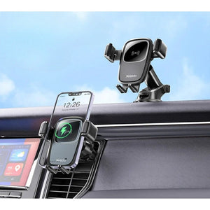 Yesido 15W Wireless Charger Car Phone Mount Holder - C187 Auto Supply Master