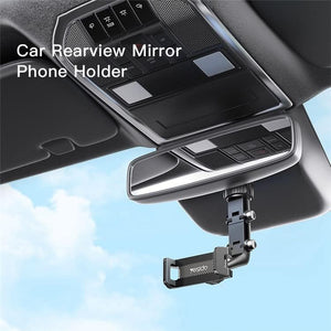 Yesido Universal Car Rear View Mirror Adjustable Phone Mount Holder - C192 Auto Supply Master