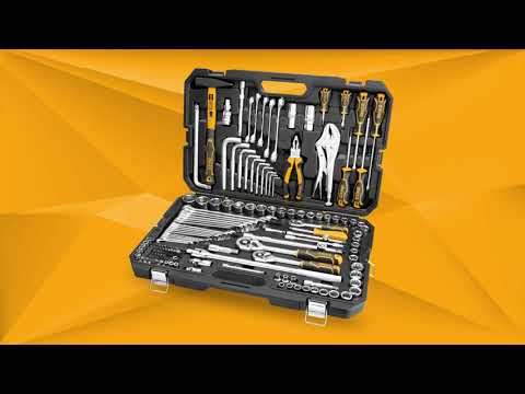 Ingco 142 Pieces Combination Tools Set - HKTHP21421